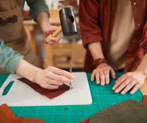 Hands-on leather workshop