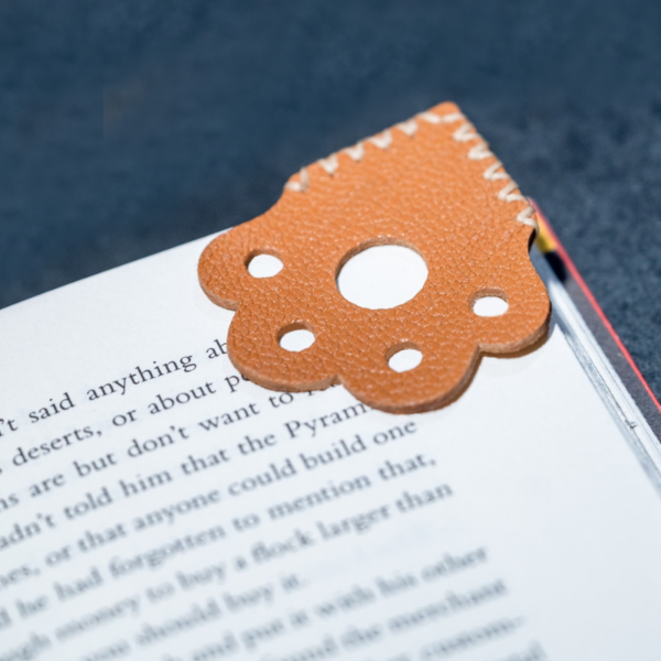 Leather Bookmark Pawse - Image 6