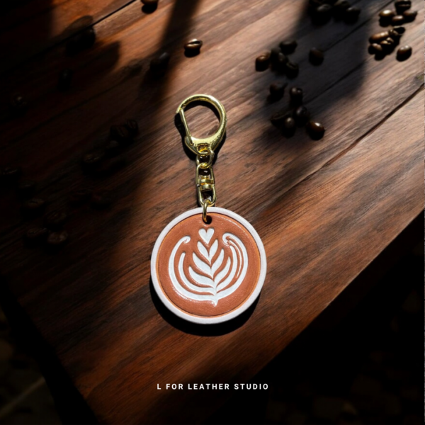 Latte Keychain