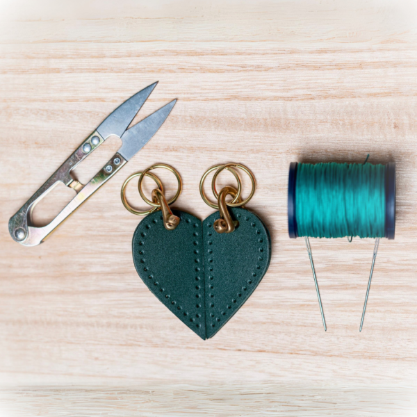 DIY Kit for Hearty Leather Keychain