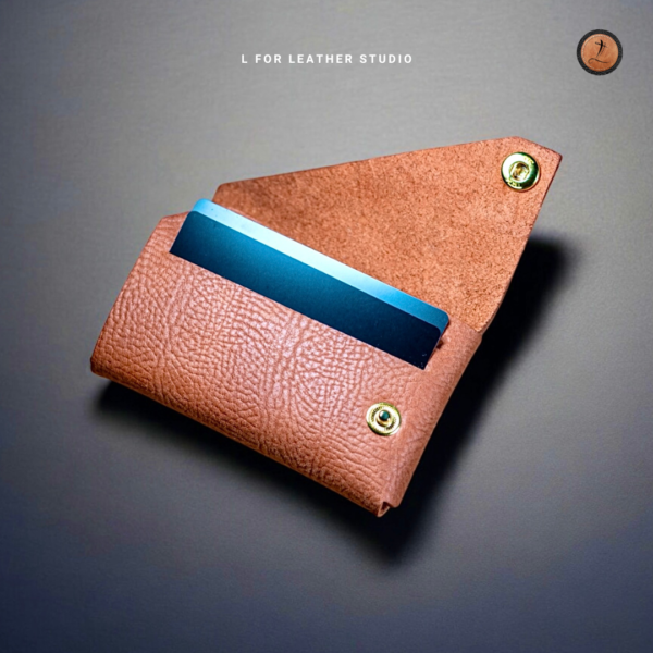 Bison Leather Wallet - Fold - Image 4