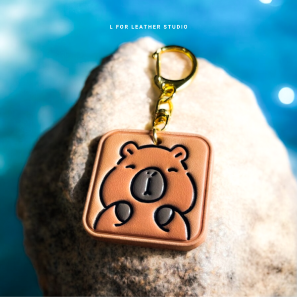 Capybara Leather Charm - Image 2