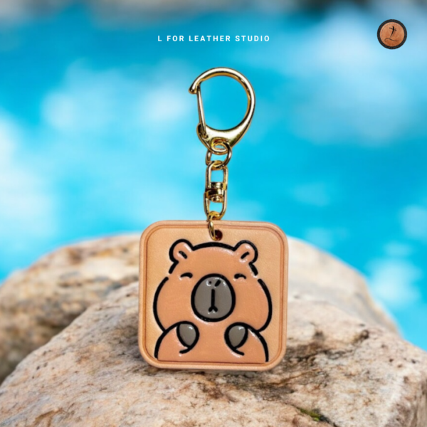 Capybara Leather Charm - Image 4