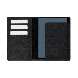 Pebbled Grain Passport Holder
