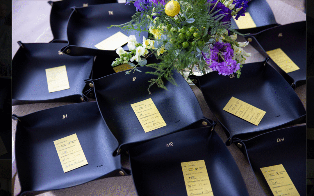 Onsite Embossing at Terranea Resort for KKR Regional Partner Meeting