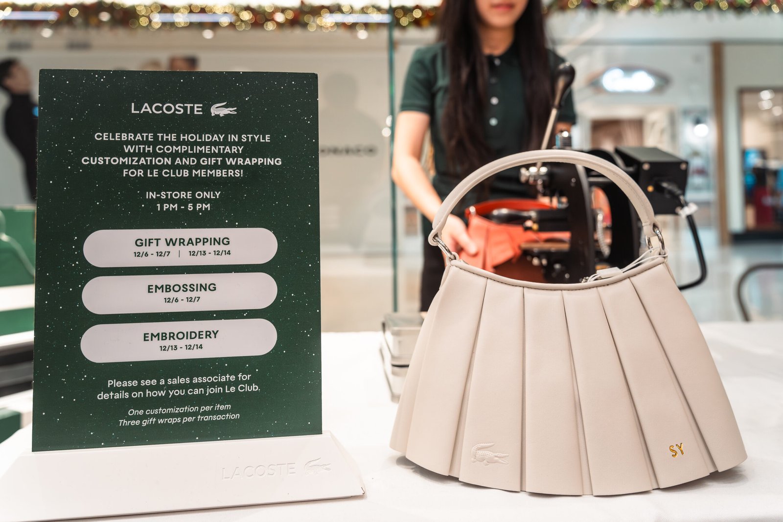 Holiday Personalization at Lacoste