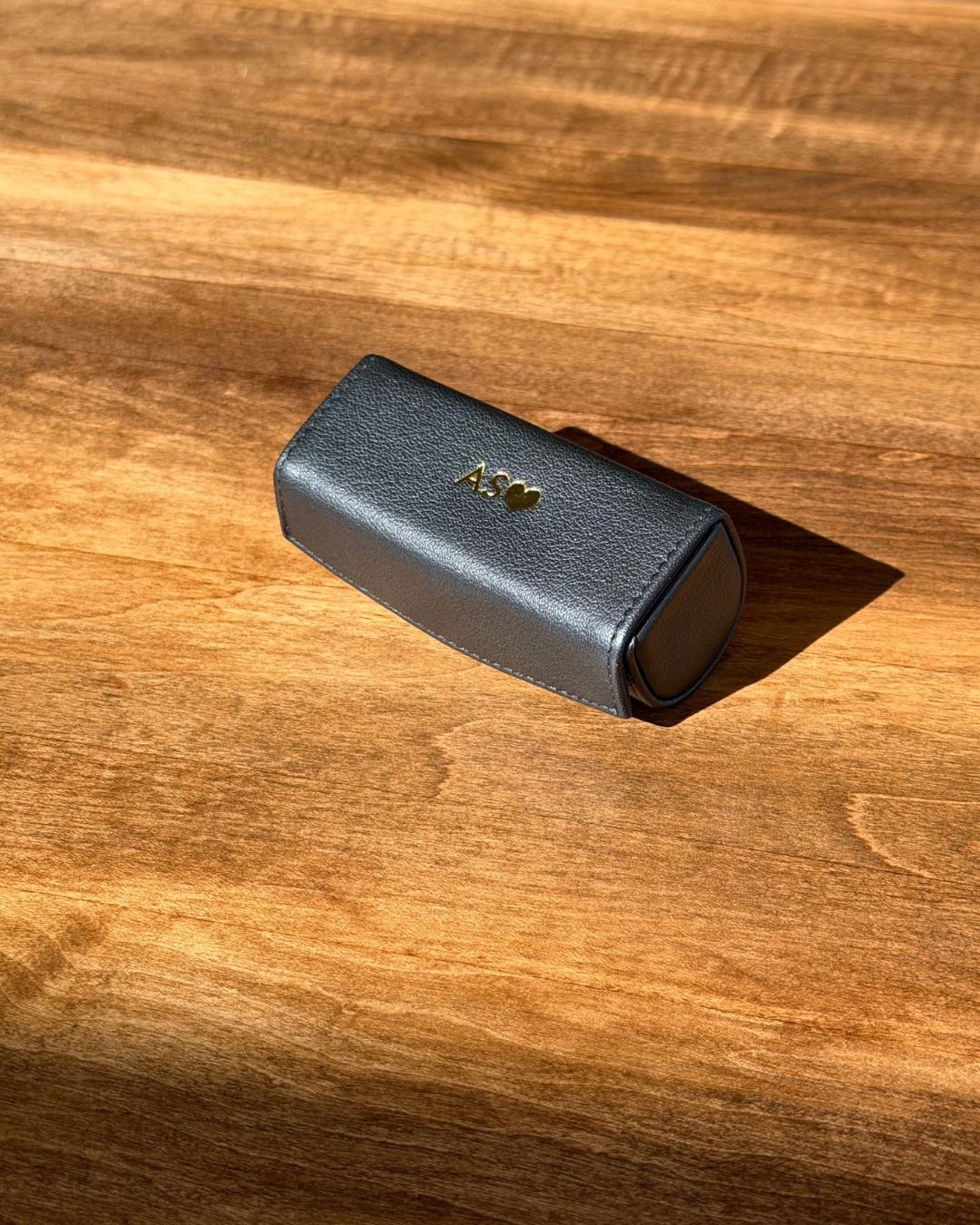 Grammy Lipstick Case Gold foil embossed leather luggage tags for Fora Travel at Create & Cultivate Festival 2025 in DTLA