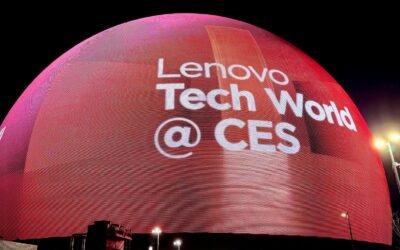 intel x Lenovo CES Event at The Sphere